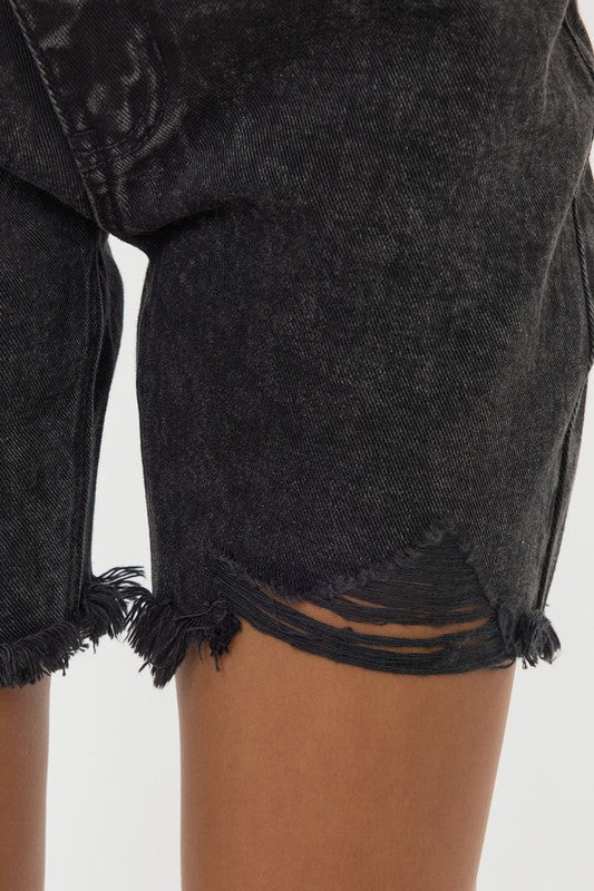MIDNIGHT DENIM SHORTS