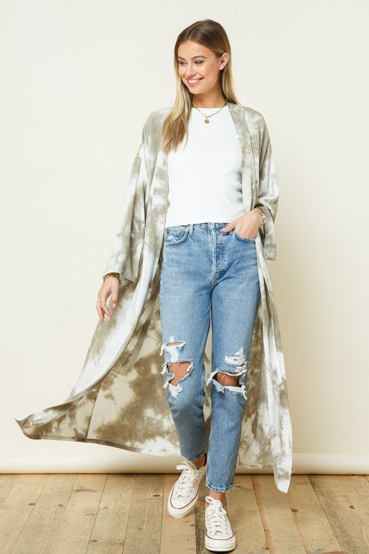 PISTACHIO TIE DUSTER