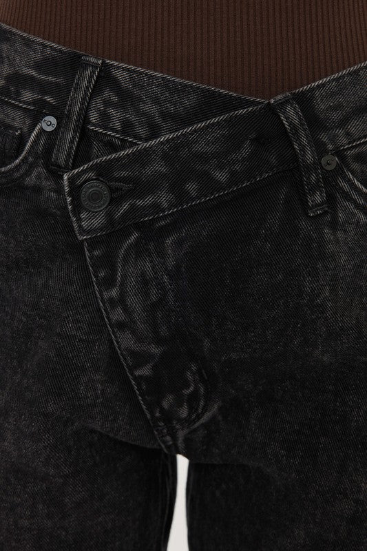 MIDNIGHT DENIM SHORTS