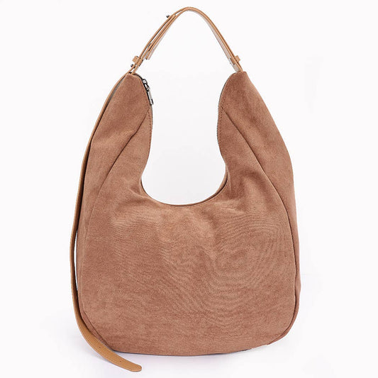 LUXE FAUX SUEDE BUNDLE BAG