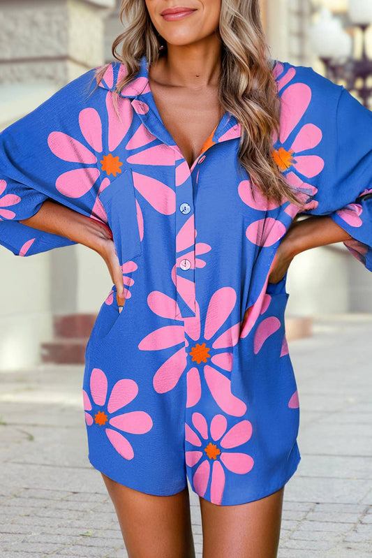 FLOWER POWER LOOSE FIT ROMPER