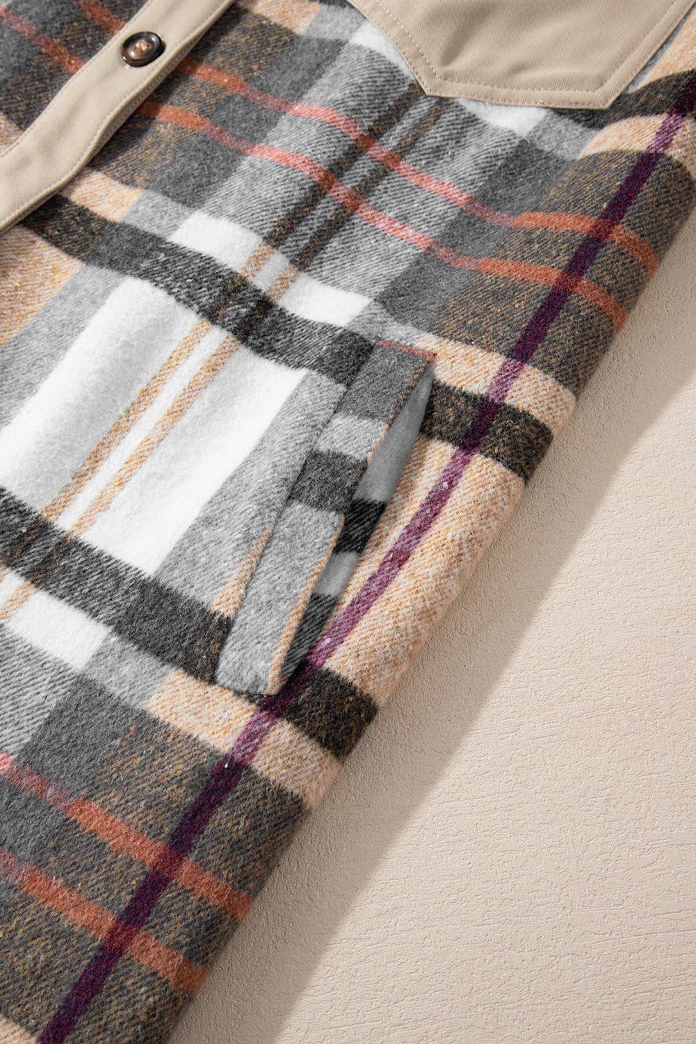 PLAID AND PROUD PATCHWORK MINI DRESS