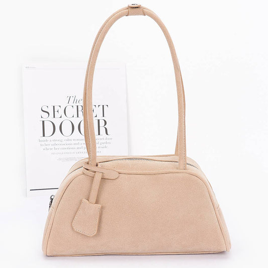 BARE BEAUTY FAUX SUEDE SPORT BAG