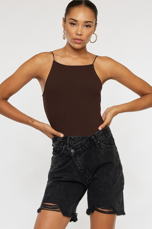 MIDNIGHT DENIM SHORTS