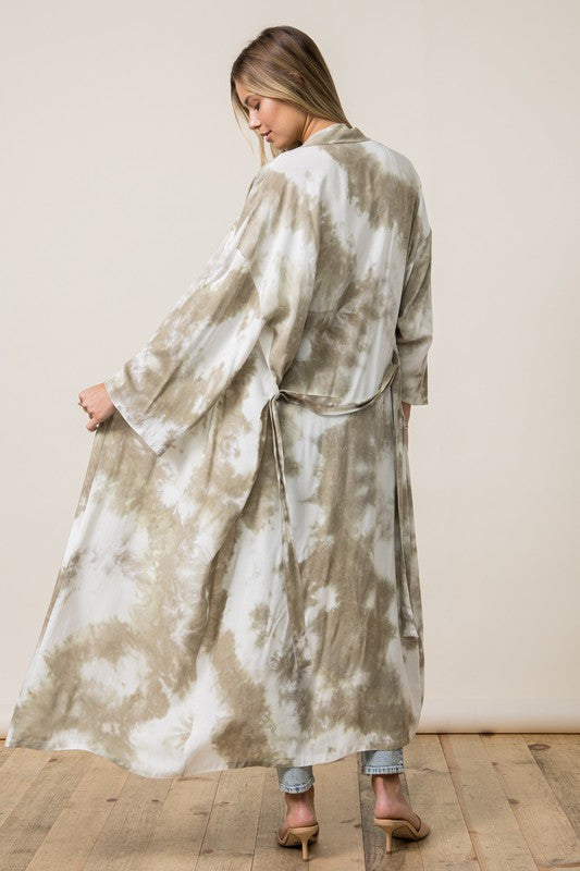 PISTACHIO TIE DUSTER