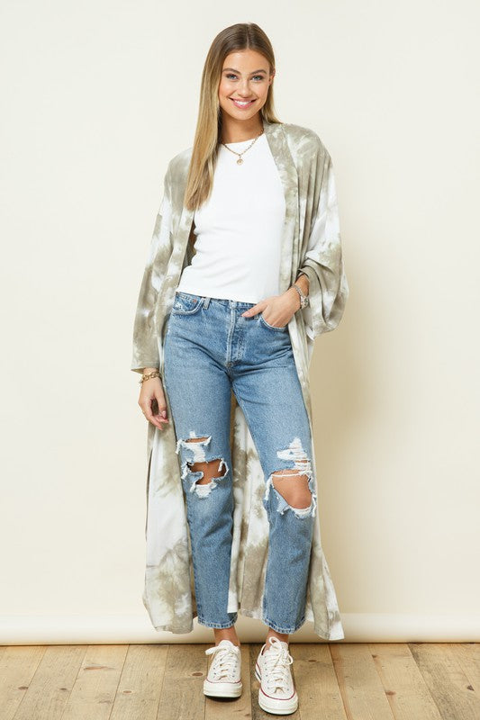 PISTACHIO TIE DUSTER