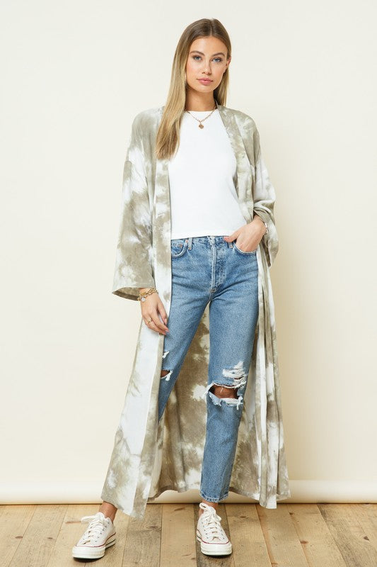 PISTACHIO TIE DUSTER