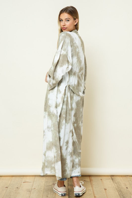 PISTACHIO TIE DUSTER