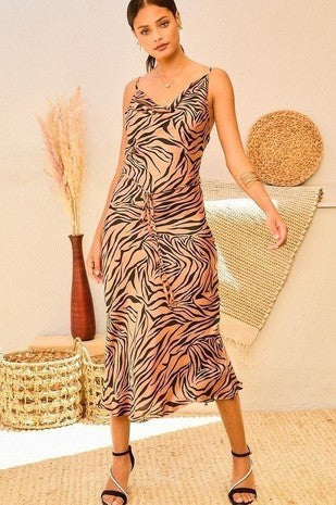 WILD CHILD MIDI DRESS